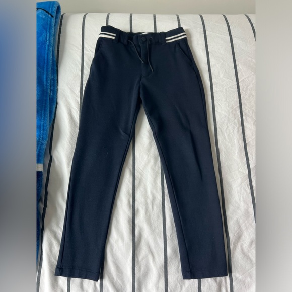 Zara Ribbed Pants with Adjustable Waist - Picture 4 of 8